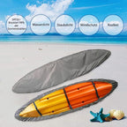 Waterproof Kayak Cover 420D Thick, Dust and UV Protection, Universal for Canoe SUP Boat, Outdoor Use, M