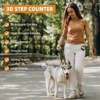 3D Pedometer with Large Screen for Steps Distance and Calories, Precision Meter