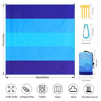 Waterproof Sand-Free Beach Blanket, 210x200 cm, Ultra-Light Portable for Beach Picnics and Camping
