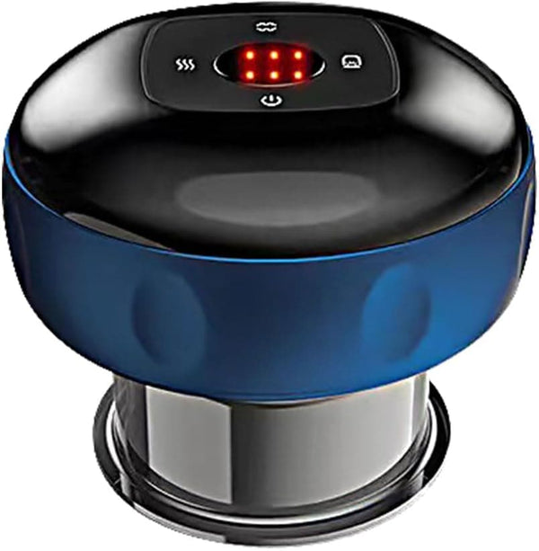 12-Speed Electric Cupping Therapy Machine with 12 Modes (Blue)