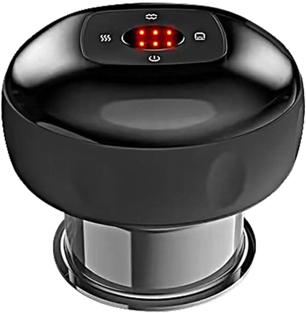 Electric Cupping Massager 12-Speed Vacuum Therapy Set (Black)