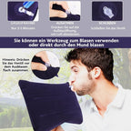 2-Pack Inflatable Travel Pillow, Compact Headrest Pillow for Camping and Travel, , SZ2
