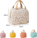 Insulated Lunch Bag Reusable Portable Small Cooler for Food, Office Gym Beach Travel, Yellow