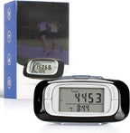3D Pedometer with Large Easy-to-Read Display, Steps Distance Calories Tracking, No App Needed, 9 Month Battery Life for Elderly and Exercise Tracking