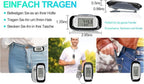 3D Pedometer with Large Easy-to-Read Display, Steps Distance Calories Tracking, No App Needed, 9 Month Battery Life for Elderly and Exercise Tracking