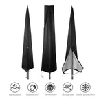 Waterproof Dustproof UV-Protected Parasol Cover, 240x57x57cm