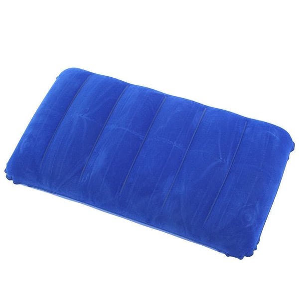 Inflatable Pillow for Camping Lightweight Compact Outdoor Travel, 47x30cm, Blue