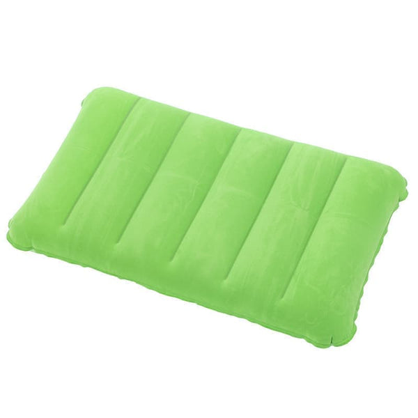 Inflatable Pillow for Camping Travel Outdoor Activities, 47x30cm, Green