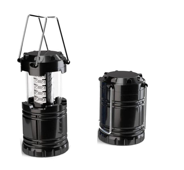 30 LED Camping Lantern, Waterproof Foldable Tent Light with Battery Power