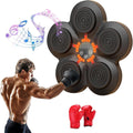 Smart Electric Boxing Trainer with Speaker, Black, Compatible with Smart Music Boxing Machine（Adults）