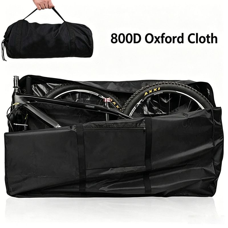 800D Oxford Cloth Bicycle Bag, Mountain Bike & Road Bike Storage Bag(26-29 inch non-folding model: 130*28*82CM)