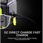 USB Rechargeable LED Flashlight with Side Light, Waterproof Emergency Torch