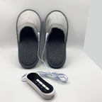 EMS Foot Massage Slippers TENS Therapy 8 Modes 15 Intensities, EU 36-39