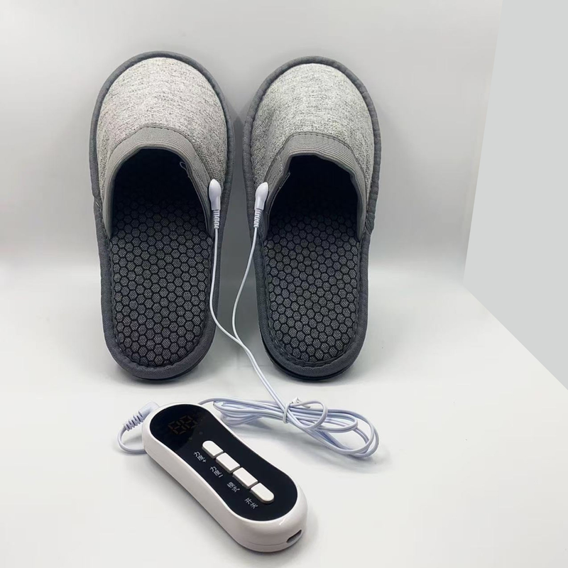 EMS Foot Massage Slippers TENS Therapy 8 Modes 15 Intensities, EU 40-43