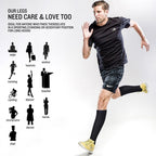 2 Pack Miracle Compression Socks, Large Size Support Stockings