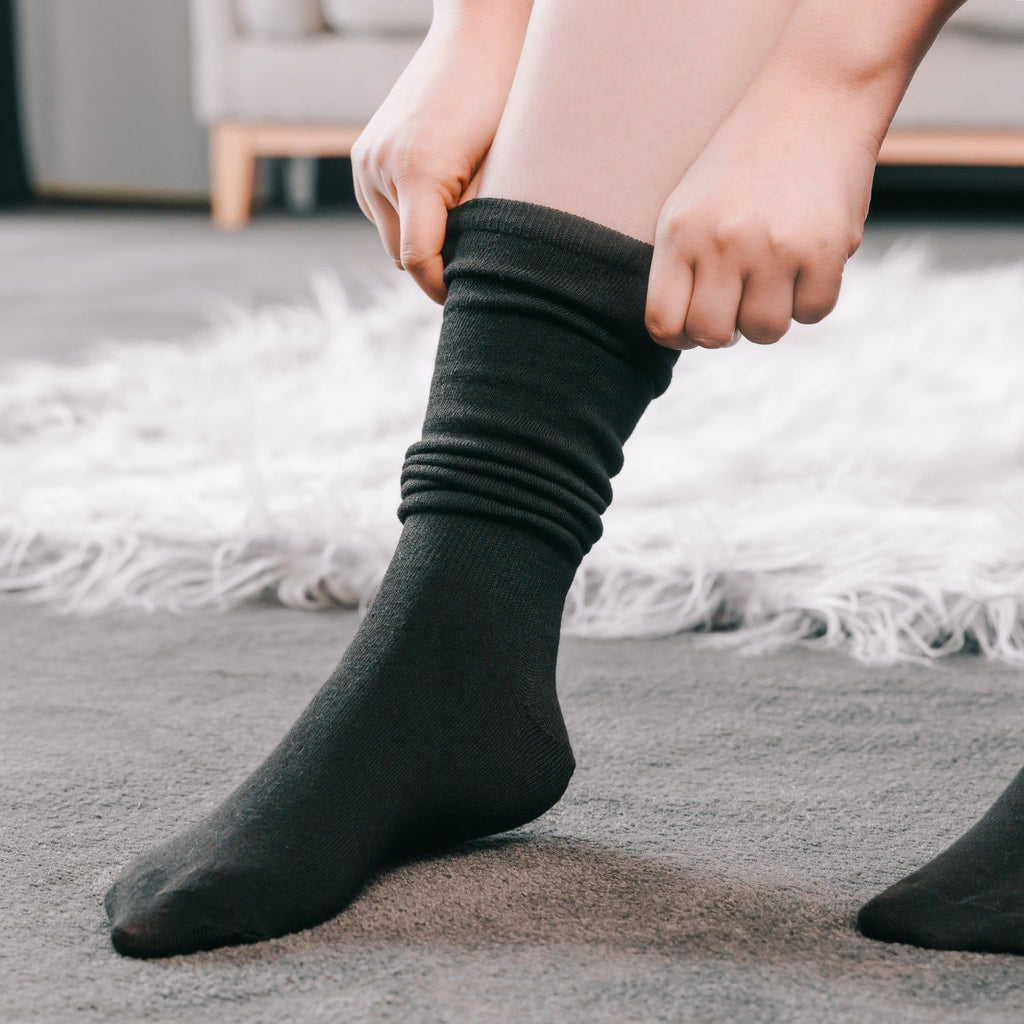 2 Pack Miracle Compression Socks, Large Size Support Stockings