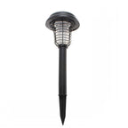 Solar Mosquito Killer Lamp, Wireless Rechargeable Outdoor Bug Zapper, 1 Piece, Black