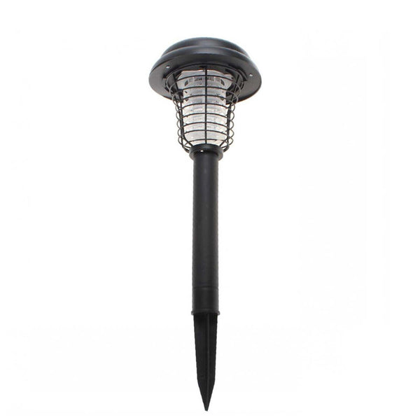 Solar Mosquito Killer Lamp, Wireless Rechargeable Outdoor Bug Zapper, 1 Piece, Black