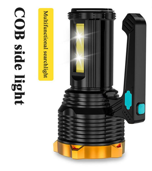 1200 Lumen USB Rechargeable LED Flashlight, Super Bright Hand Torch