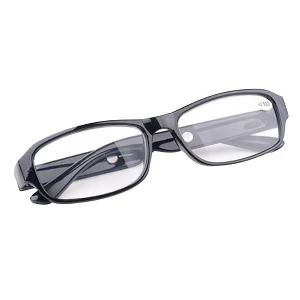 Reading Glasses +1.0 - +6.0 Strength Optical Lenses Glasses Eyewear Fashion New Black （450 degrees）