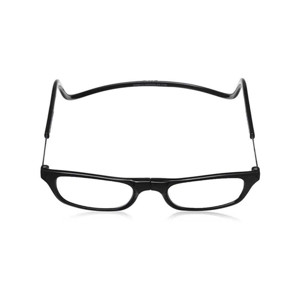 Smart Reading Glasses with Magnet Brown +1