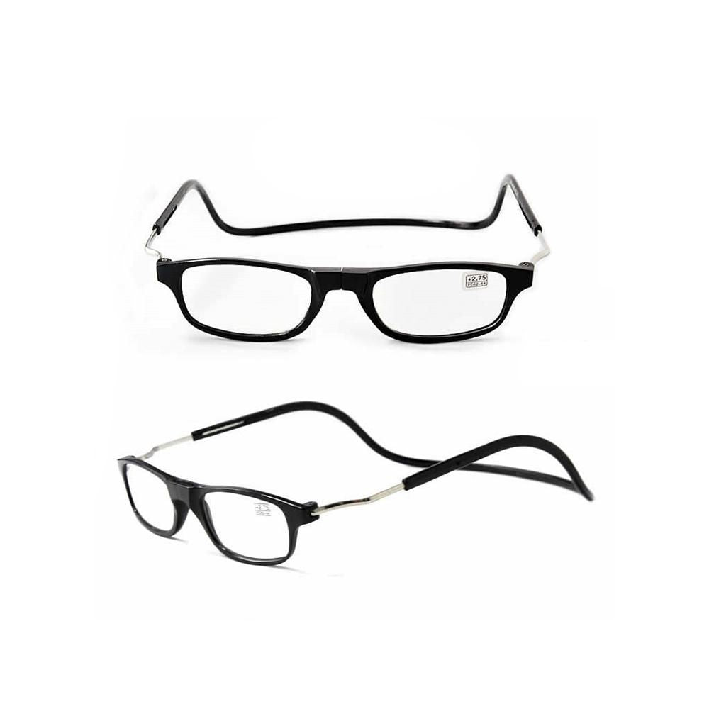Smart Reading Glasses with Magnet Brown +2.5