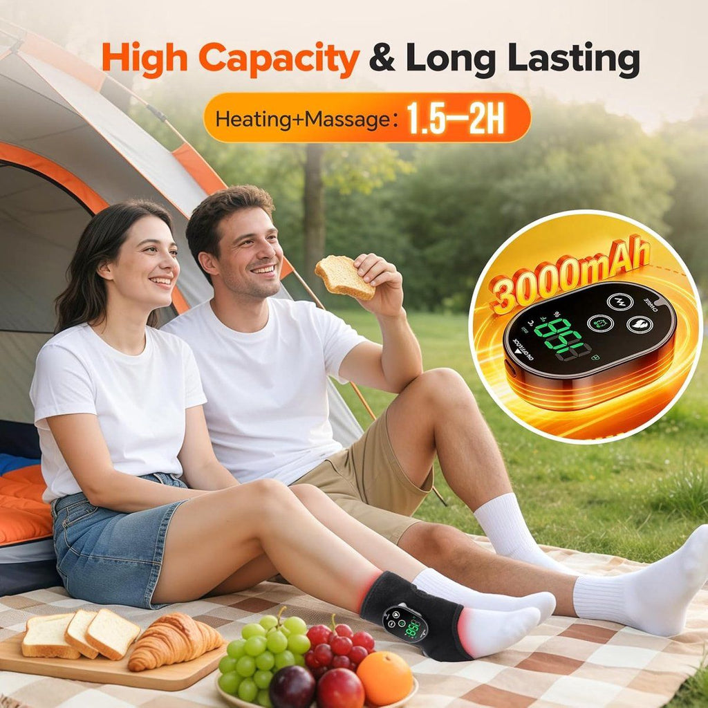 Foot Massager with Heat for Blood Circulation and Reflexology