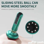 Anti Cellulite Massage Cupping Massager 12 Levels for Stomach and Thighs Green