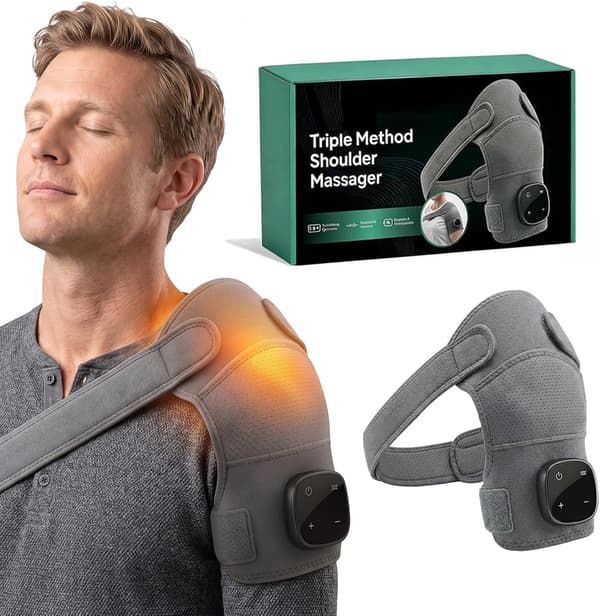 Shoulder Massager with Shiatsu Heat 3 Levels