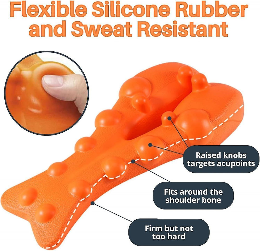 Trapezius Trigger Point Massager for Neck Shoulder and Muscle Pain Relief
