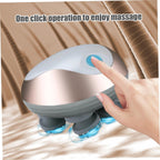 Electric Scalp Massager Cordless Waterproof 3 Modes for Hair and Body Relaxation