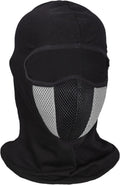 Balaclava | Neck Warmer | Bivouac | Face Mask | Motorcycle Cap | Skiing | Snowboarding | Motorcycling | Black/Gray