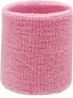 Wristbands | Sweatband | Sweatbands | Wrist | Sports Bands | 1 Piece | 8 x 8 CM | Light Pink