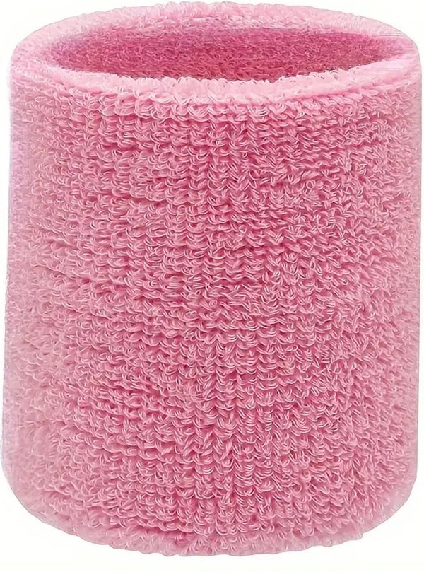 Wristbands | Sweatband | Sweatbands | Wrist | Sports Bands | 1 Piece | 8 x 8 CM | Light Pink