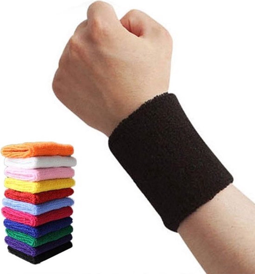 Wristband Set | Sweatband | Sweatbands | Wrist | Sports Bands | 1 Piece | Green