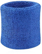 Wristband | Sweatband | Sweatbands | Wrist | Sports band | 1 piece | Blue