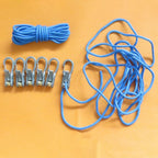 Paracord Adjusters 6-pack – With locking buckle, camping/boat