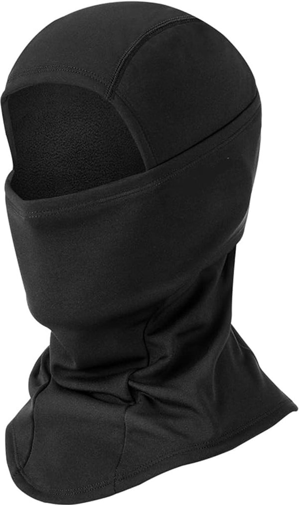 Black Unisex Winter Balaclava Face Mask for Skiing Cycling