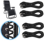 Elastic band for 1 set – Black, 2 long + 2 short (export model)