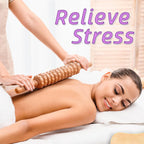 Massage Ball - Massage - Massage Stick - Massage Device - Relieve Fatigue - Accessories - Anti-Cellulite Massage Roller Tool - Full Body Massager - Thigh Massager - Curved Wooden Massage Roller - Connective Tissue Massages - Relax