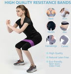 3 pieces - Resistance bands - Silicone exercise bands - With different resistance intensities - Silicone exercise bands - Exercise bands for training, physiotherapy, stretching, recovery, Pilates, rehabilitation and yoga