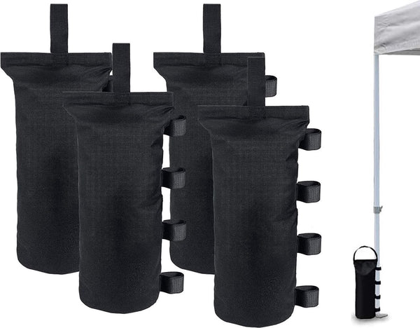 Weights for Pavilion - Waterproof Sandbags for Tent - 4 Pieces - Stand Protection Set - Weight Bag - Sandbags - Thickened Sandbag - Sandbags for Tent - Weight Bags - Party Tent - Weighted Base - ø15cm - Awning/Tent - Windproof - Thick