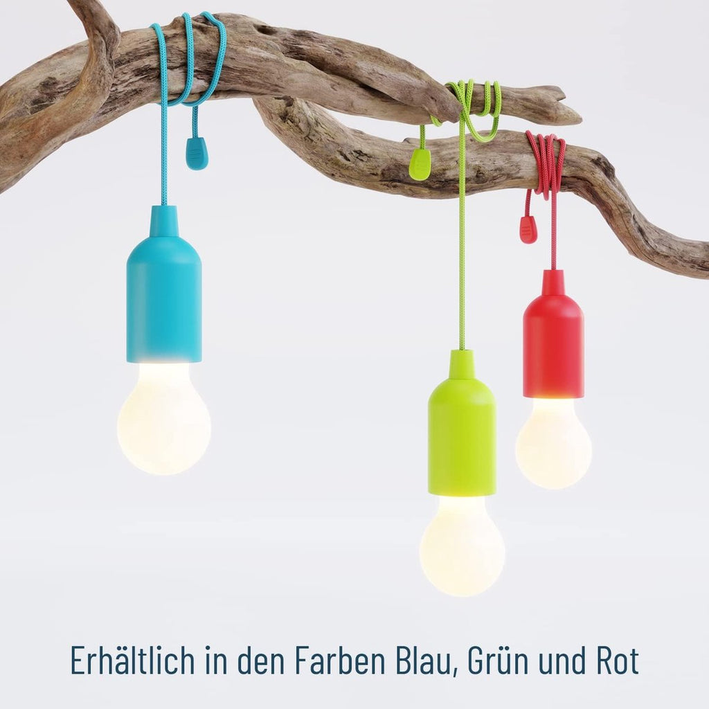 Camping lamp - pull light - Camping - Creative LED Tent Lamp - Portable Camping Lamp - Camplamp - Tent Lighting - Lights - Bright - IPX4 Waterproof - for Outdoor /fishing /Travel /camping /party decoration - Halloween - Christmas - green