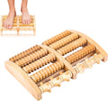 Wooden Foot Massager - Foot Massage Roller - Massage Device - Massage Roller - Foot Roller - Wooden Foot Massage Roller - Reflexology - Improves Blood Circulation - For Home and Office - 27.3×18.5×5cm
