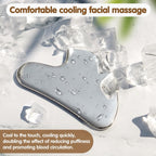 Gua Sha Stone Metal - Gua Sha Scraper Stainless Steel - Massage Tool - Relaxation - Gua Sha - Gua Sha Massage - Gua Sha Plate - Gua Sha Tool Surgical Steel - For Acne - Gua Sha Scraper - Unbreakable - Stainless Steel - With Storage Bag