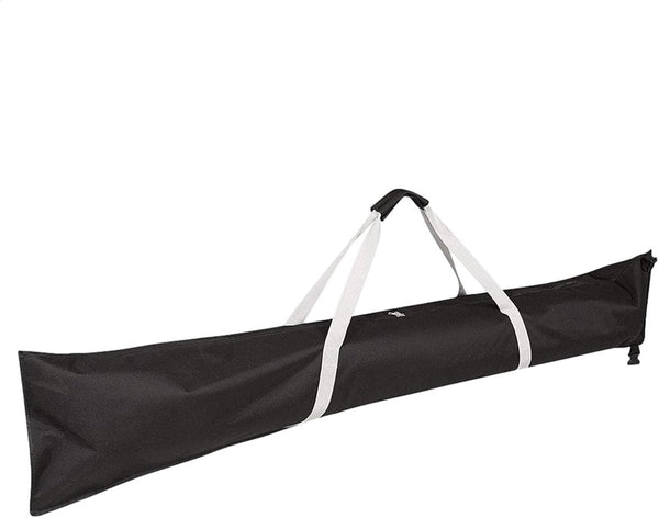 Black Water Repellent Ski Bag with Protective Equipment Storage