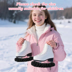 Skate guards - Sports skate guards - Skate covers - skate blade protectors - for men and women - sports blade protectors - protective covers - skating accessories - for field hockey skates, figure skates and ice skates - black - S - 30cm