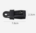 20 pieces - Tent clamps - Tarpaulin clips - Tent clip - tent clip awning clip - camping awning clip - crocodile clips - tarpaulin clip tarpaulin clip - for swimming pools, canopies, caravan awnings, car covers, outdoor tents, canopies and covers - 7.8*2.3