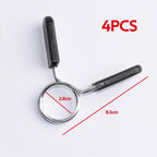 4 pieces - Barbell Clamp - 2.8 cm - Spring Barbell Clamp - Dumbbell Clip - Spring Clips for Weights - Barbell Bars - Clamp Ring - Spring Clips - Locking Clip Ring Bodybuilding - for Weightlifting, Training Barbell, Bars, Plates, Gym - Black