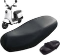 Motorcycle Seat Cover - Electric Bike Seat Cover - Scooter Seat Cover - Rain Seat Cover Scooter - Waterproof PU Scooter Seat Cover - Universal Seat Cover - Wear-Resistant Waterproof Cover - Seat Cover - For Most - 80*60 cm - Black